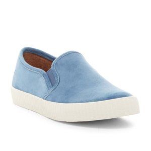 FRYE Women's Aqua Suede Camille Slip Sneakers Sz 8